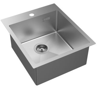 Кухонная мойка IDDIS Haze HAZ43S0i77 43см сталь